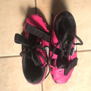 Weightlifting Shoes, Nike Romaleos 2, Hot Pink
